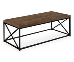 Monarch Reclaimed Wood Look Coffee Tables -DHP SHOP 810542382 2
