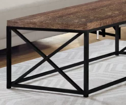 Monarch Reclaimed Wood Look Coffee Tables -DHP SHOP 810542382 3