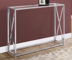 Monarch Glass & Metal Accent Table 13 Monarch Glass & Metal Accent Table -DHP SHOP 810542386 1