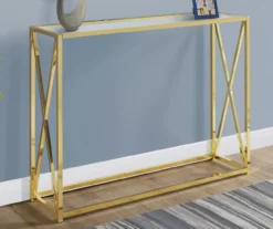 Monarch Glass & Metal Accent Table 10 Monarch Glass & Metal Accent Table -DHP SHOP 810542389 1