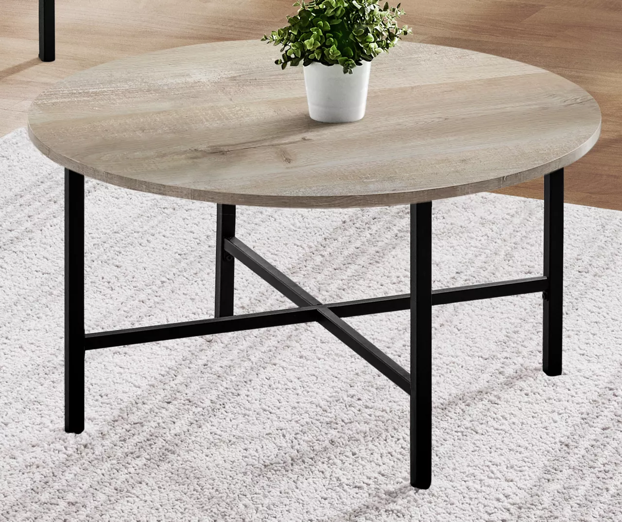 Monarch Round 3-Piece Occasional Table Set 9 Monarch Round 3-Piece Occasional Table Set - Image 9