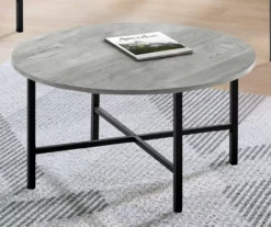 Monarch Round 3-Piece Occasional Table Set 36 Monarch Round 3-Piece Occasional Table Set -DHP SHOP 810542425 3