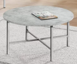 Monarch Round 3-Piece Occasional Table Set 32 Monarch Round 3-Piece Occasional Table Set -DHP SHOP 810542427 3