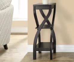 Monarch 3-Tier Twisted Leg Side Table -DHP SHOP 810542432 1