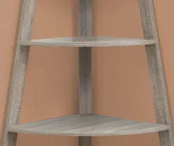 Monarch 4-Shelf Etagere Corner Bookcase 22 Monarch 4-Shelf Etagere Corner Bookcase -DHP SHOP 810542452 3