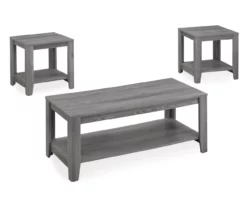 Monarch 3-Piece Occasional Table Set -DHP SHOP 810542465 2