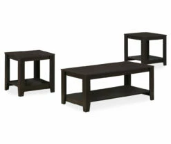 Monarch 3-Piece Occasional Table Set -DHP SHOP 810542466 2