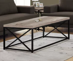 Monarch Reclaimed Wood Look Coffee Tables -DHP SHOP 810542470 1