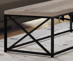 Monarch Reclaimed Wood Look Coffee Tables -DHP SHOP 810542470 3