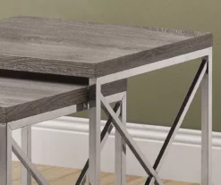 Monarch 2-Piece Nesting Accent Table Set -DHP SHOP 810542485 3