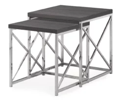 Monarch 2-Piece Nesting Accent Table Set -DHP SHOP 810542487 2