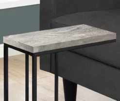 Monarch Reclaimed Wood Look C Side Table 22 Monarch Reclaimed Wood Look C Side Table -DHP SHOP 810542490 3