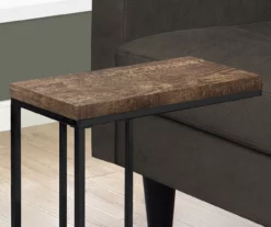 Monarch Reclaimed Wood Look C Side Table 16 Monarch Reclaimed Wood Look C Side Table -DHP SHOP 810542491 3