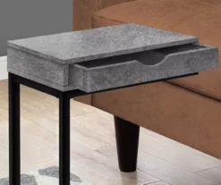 Monarch 1-Drawer C Side Table -DHP SHOP 810542541 3