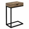 Monarch 1-Drawer C Side Table