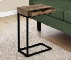 Monarch 1-Drawer C Side Table -DHP SHOP 810542542 3