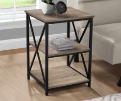 Monarch 3-Tier Accent Table 38 Monarch 3-Tier Accent Table -DHP SHOP 810542547 1