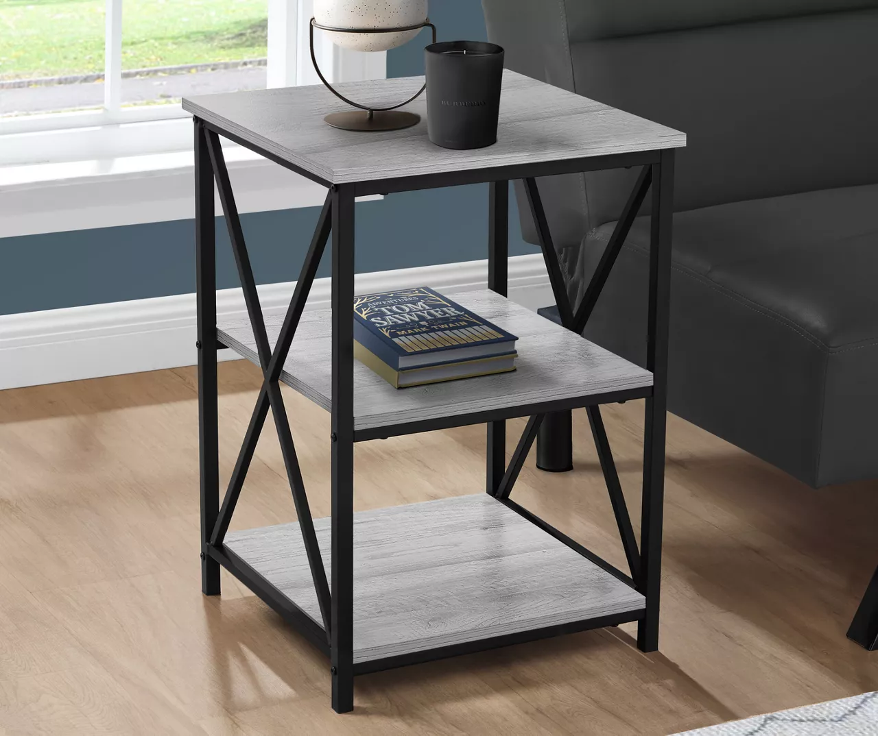 Monarch 3-Tier Accent Table 9 Monarch 3-Tier Accent Table - Image 9