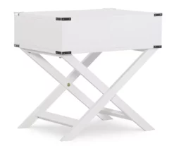 Cami Single Drawer X Base Accent Table -DHP SHOP 810543185 4