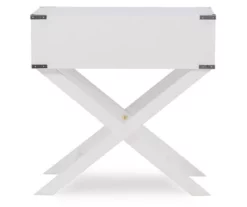 Cami Single Drawer X Base Accent Table -DHP SHOP 810543185 5