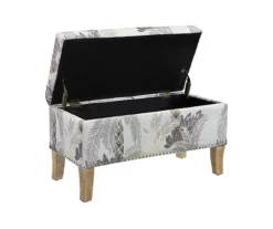 Lisa Palm Tree Storage Ottoman 8 Lisa Palm Tree Storage Ottoman -DHP SHOP 810543332 4