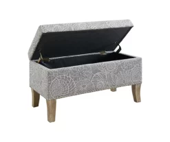 Lisa Seashell Storage Ottoman -DHP SHOP 810543334 5