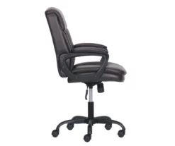 Real Living Faux Leather Office Chair -DHP SHOP 810559968 3