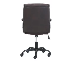 Real Living Faux Leather Office Chair -DHP SHOP 810559968 4