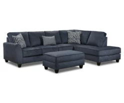 Dancaster Navy Storage Ottoman -DHP SHOP 810569828 810569829 810569830 1