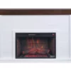 62" Grand Shiplap & Beam Electric Fireplace