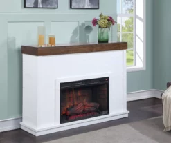 62" Grand Shiplap & Beam Electric Fireplace -DHP SHOP 810570729 4
