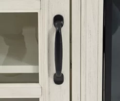 60" White 2-Tone Electric Fireplace Console -DHP SHOP 810570730 5