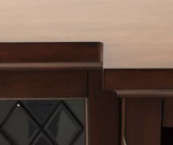 66" Heirloom Cherry Electric Fireplace Console -DHP SHOP 810570830 2