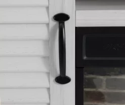 54" 2-Tone Shutter Door Electric Fireplace Console -DHP SHOP 810571321 3