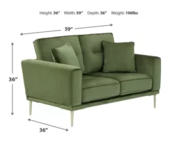 Macleary Moss Loveseat -DHP SHOP 810573758 71