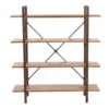 Medium Mango Open 4-Shelf Bookcase