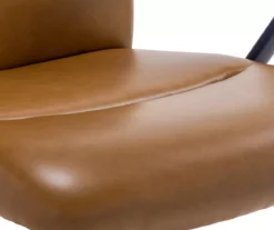 Camel Brown Vegan Leather Office Chair 19 Camel Brown Vegan Leather Office Chair -DHP SHOP 810583520 A8 5