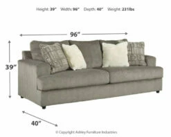 Soletren Ash Queen Sleeper Sofa -DHP SHOP 810587410 4