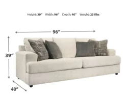 Soletren Stone Queen Sleeper Sofa 23 Soletren Stone Queen Sleeper Sofa -DHP SHOP 810587415 8 1