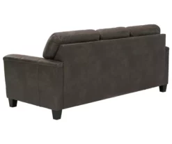 Signature Design By Ashley Navi Faux Leather Sofa -DHP SHOP 810587443 2