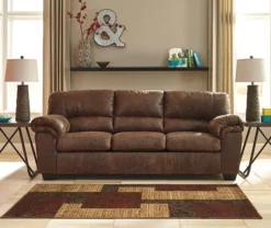 Signature Design By Ashley Bladen Faux Leather Sofa -DHP SHOP 810587476 1 1