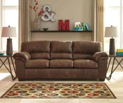 Signature Design By Ashley Bladen Faux Leather Sofa -DHP SHOP 810587476 2 1