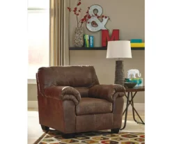Signature Design By Ashley Bladen Faux Leather Armchair -DHP SHOP 810587481 1 1