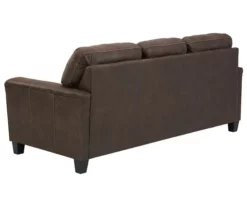Signature Design By Ashley Navi Faux Leather Sofa -DHP SHOP 810587483 3