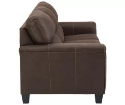 Signature Design By Ashley Navi Faux Leather Sofa -DHP SHOP 810587483 61