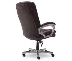 Benton Brown Big & Tall Faux Leather Executive Office Chair -DHP SHOP 810590314 4
