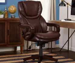 Serta Conway Big & Tall Bonded Leather Office Chair 27 Serta Conway Big & Tall Bonded Leather Office Chair -DHP SHOP 810590315 2 1