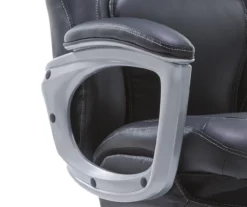 Delvin Black Bonded Leather Office Chair 17 Delvin Black Bonded Leather Office Chair -DHP SHOP 810590317 A0 7