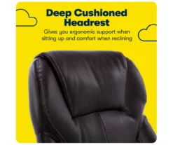 Mitchell Roasted Chestnut Vegan Leather Office Chair -DHP SHOP 810590318 10