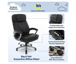 Serta Fairbanks Big & Tall Office Chair -DHP SHOP 810590319 7